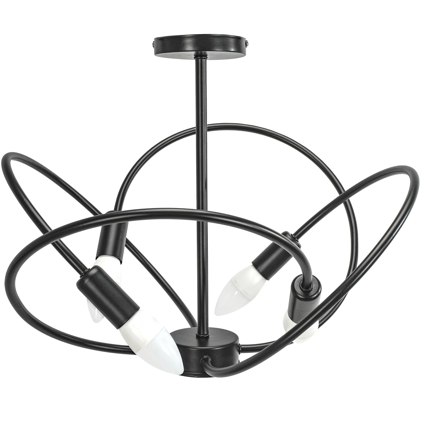 Lampa 4 Black APP1093-4C  2