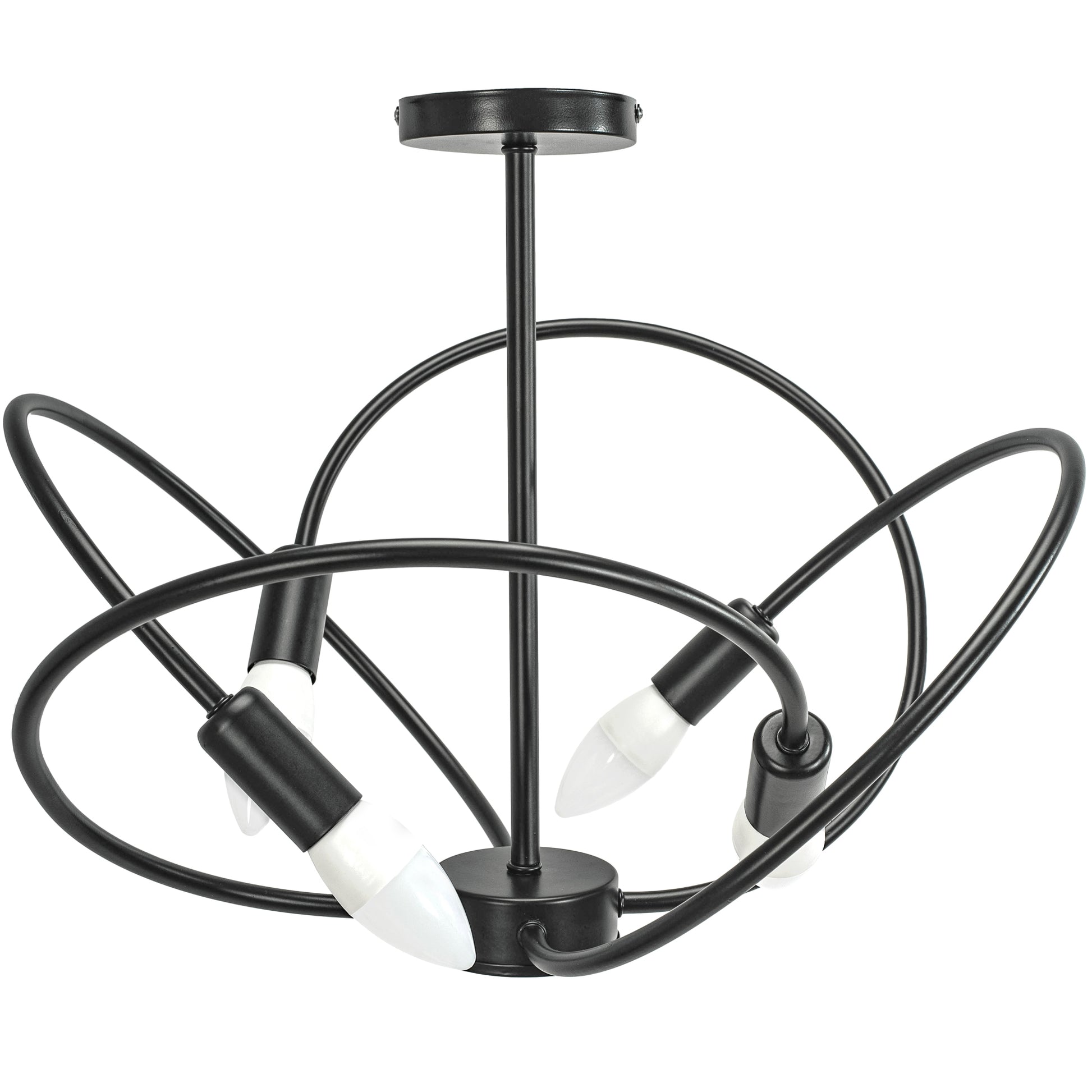 Lampa 4 Black APP1093-4C  2