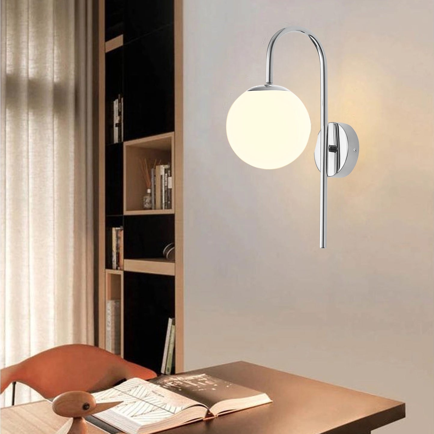 Lampa De Perete G092-1w Chrome  3