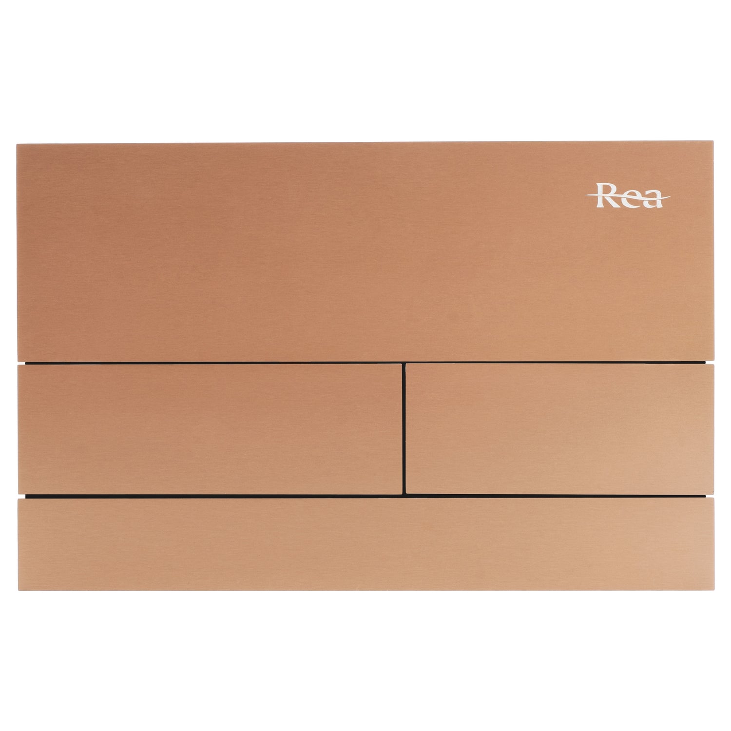 Clapeta pentru rezervor incastrat K011A-Q Rea T Brush Copper/Brushed Rose Gold  1