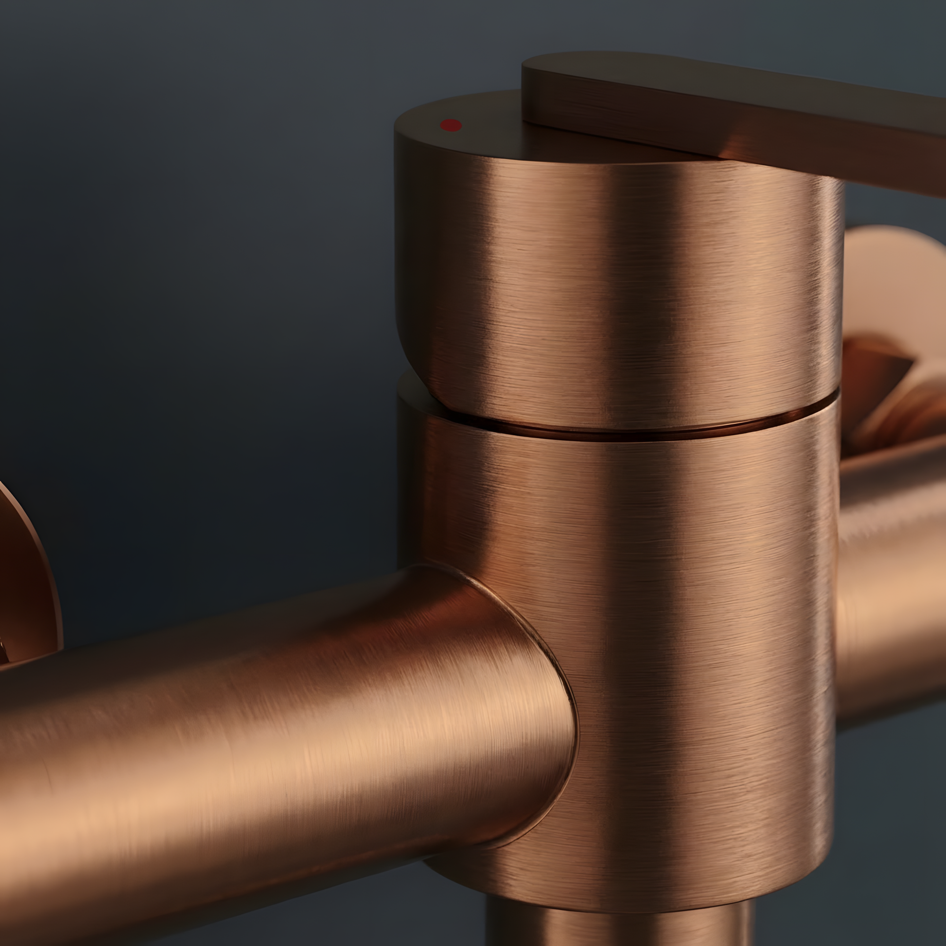 Baterie de duș REA Ontario Brush Copper  5