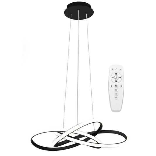 Lampa LED APP814-CP Node Black 1