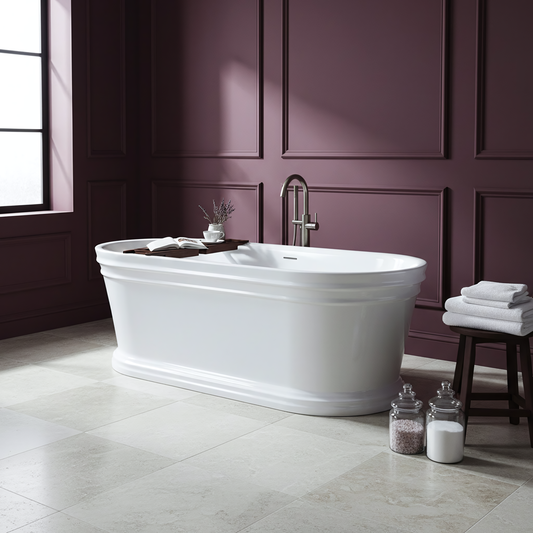 Cadă acrilică freestanding Olivia 170  1