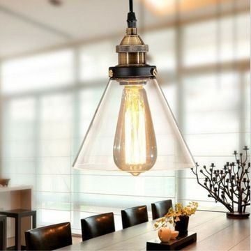 Lampa De Tavan Suspendabila Din Sticla Verto A Transparent APP042-1CP  3