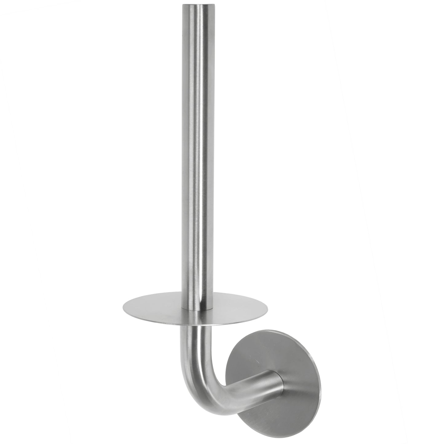 Suport Hârtie Igienică Nickel Brush Inox 322220 Duo  2