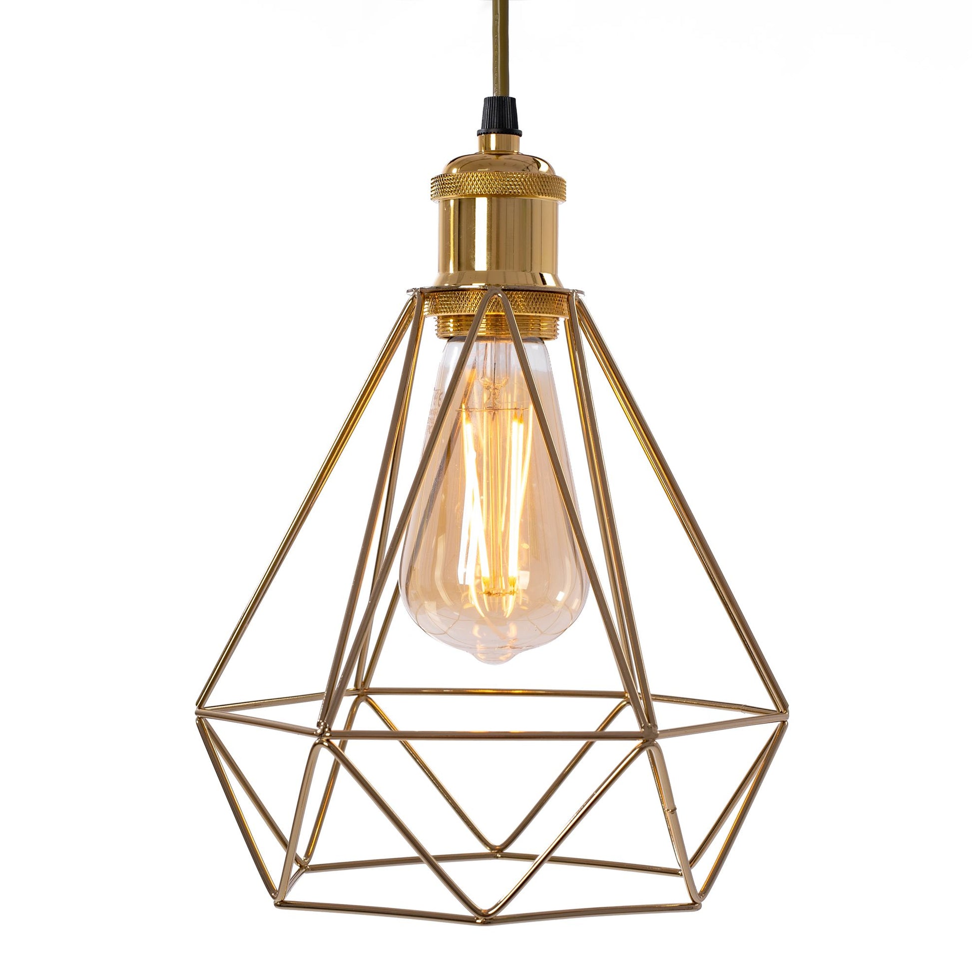 LAMPA SUSPENDABILA DIAMANT Light Gold 392197 1