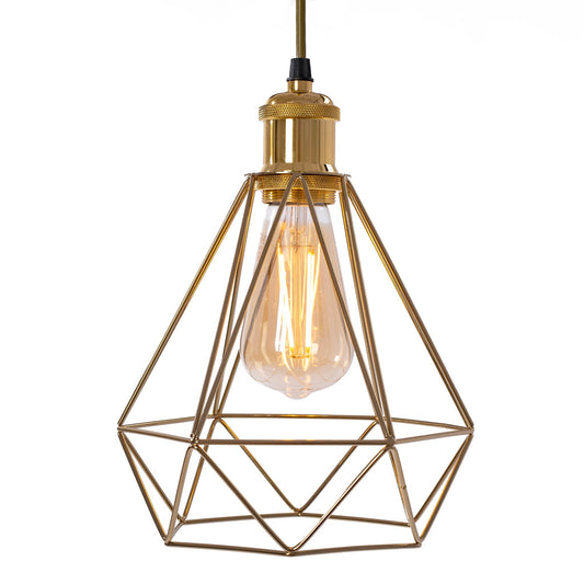 LAMPA SUSPENDABILA DIAMANT Light Gold 392197 1