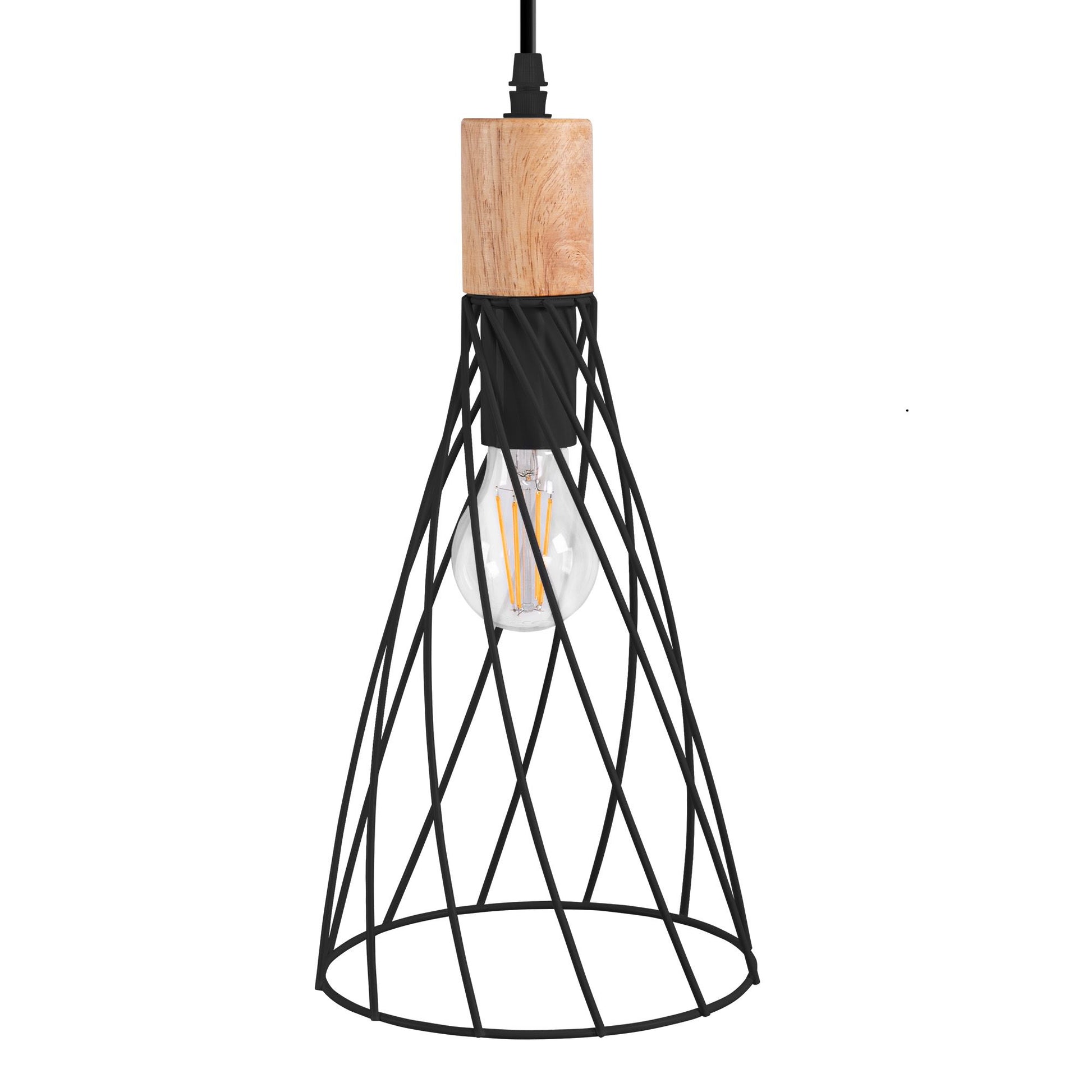 Lampă de tavan APP1268-1CP Black  4