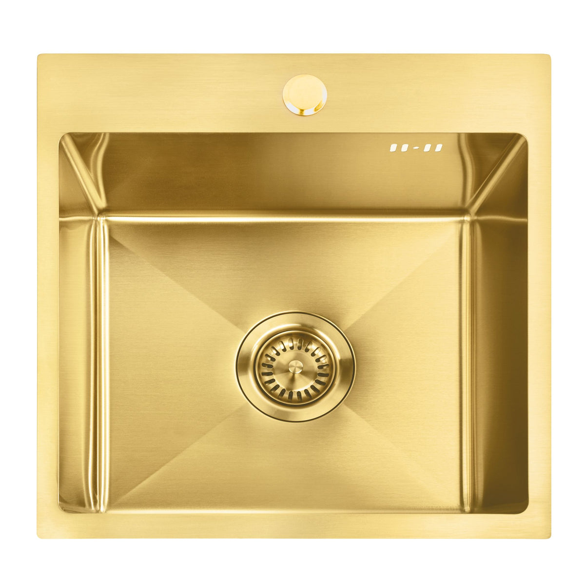 Chiuvetă Din Oțel Cu Set De Accesorii 3 Buc. REA Leo 40 Brush Gold 6
