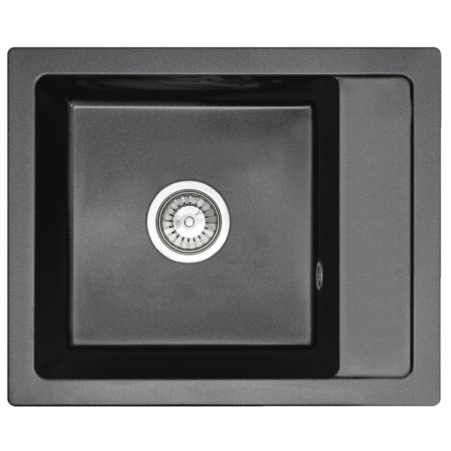 Chiuveta bucatarie Granit Rino black pietriciele  1