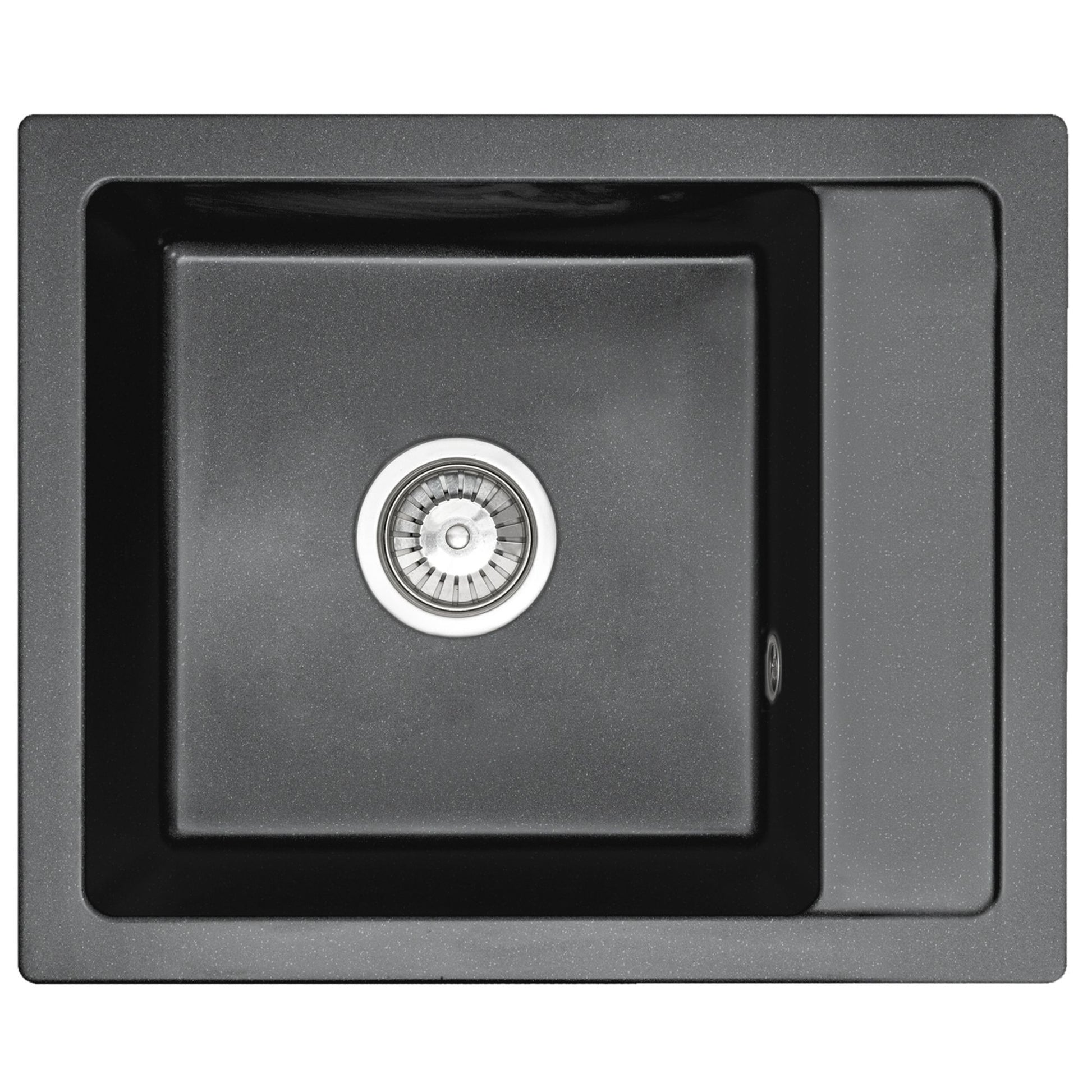 Chiuveta bucatarie Granit Rino black pietriciele  1