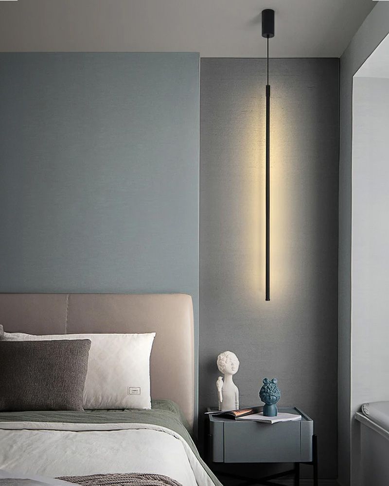 Lampă de tavan LED APP1413-C BLACK 100cm  9