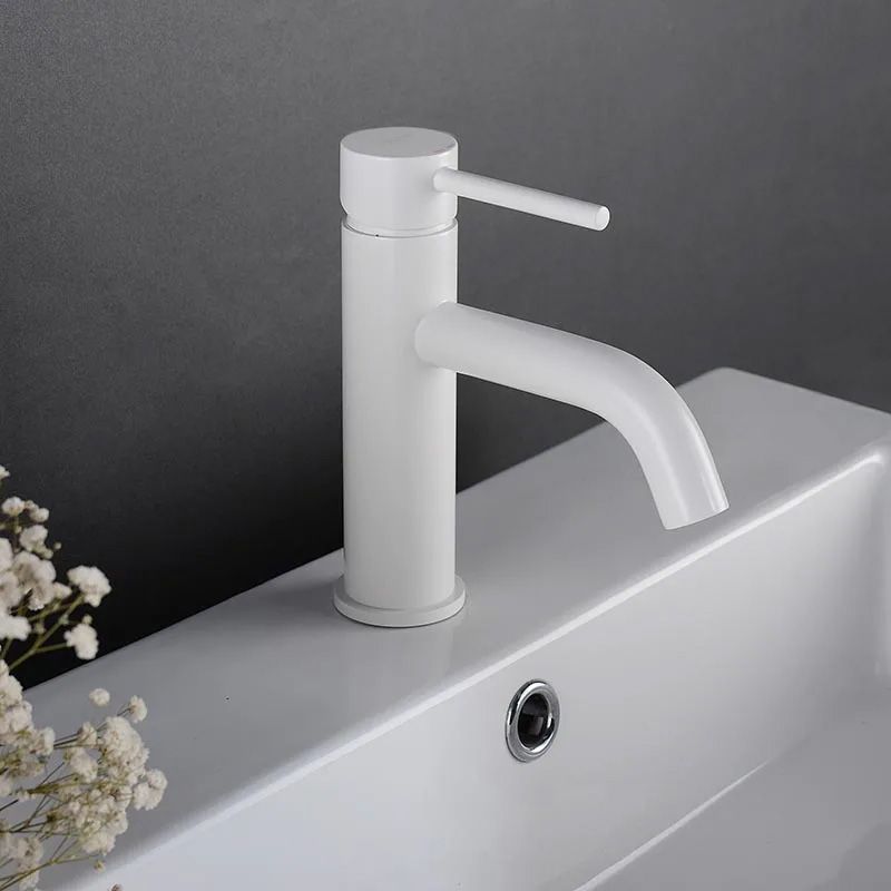 Baterie pentru lavoar Rea Lungo White Low  2