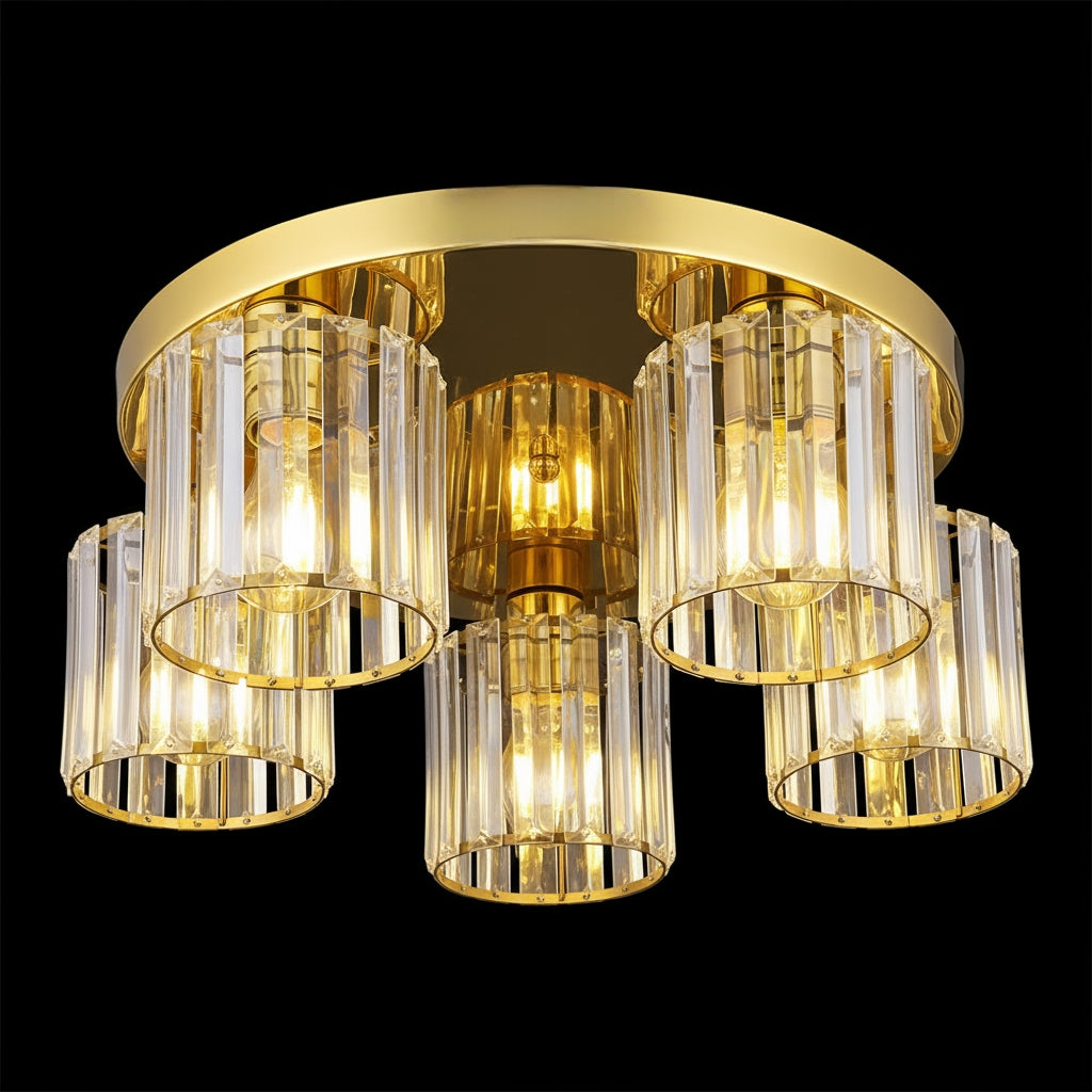 Lampă De Tavan Ebt024-5c Gold  3