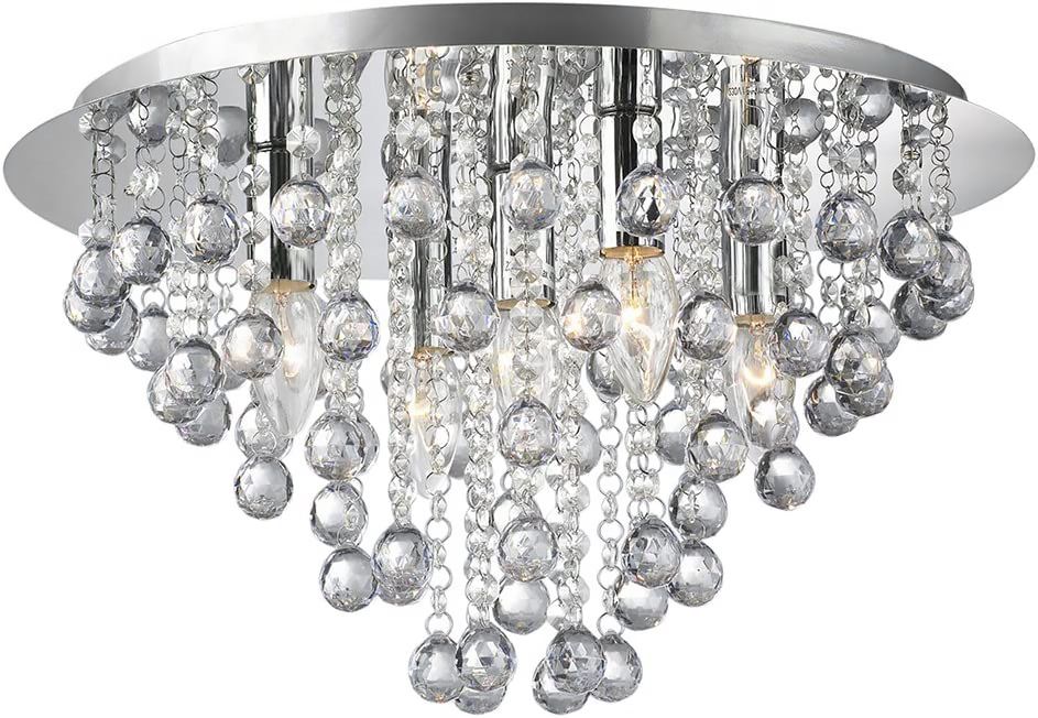 Lampa DE TAVAN Plafoniera APP514-5C Cristal  1