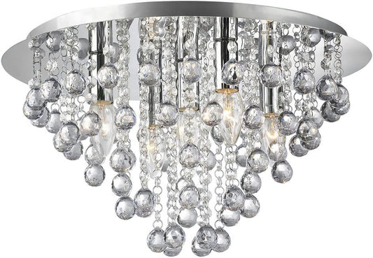 Lampa DE TAVAN Plafoniera APP514-5C Cristal  1