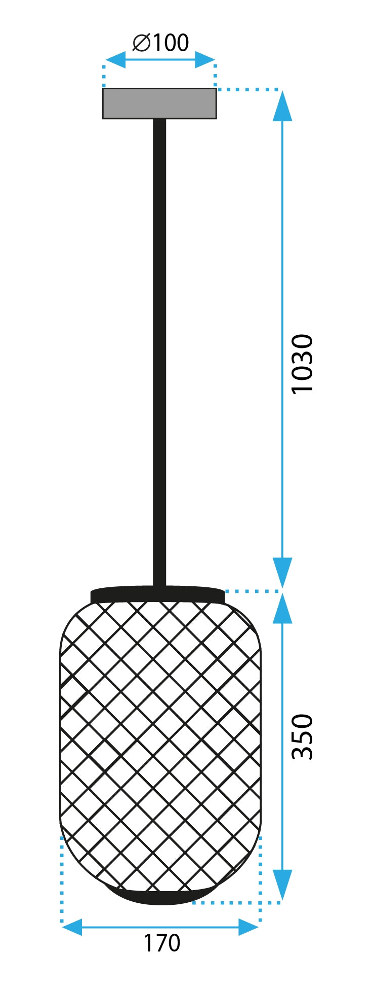 Lampă De Tavan APP1424-1CP  9
