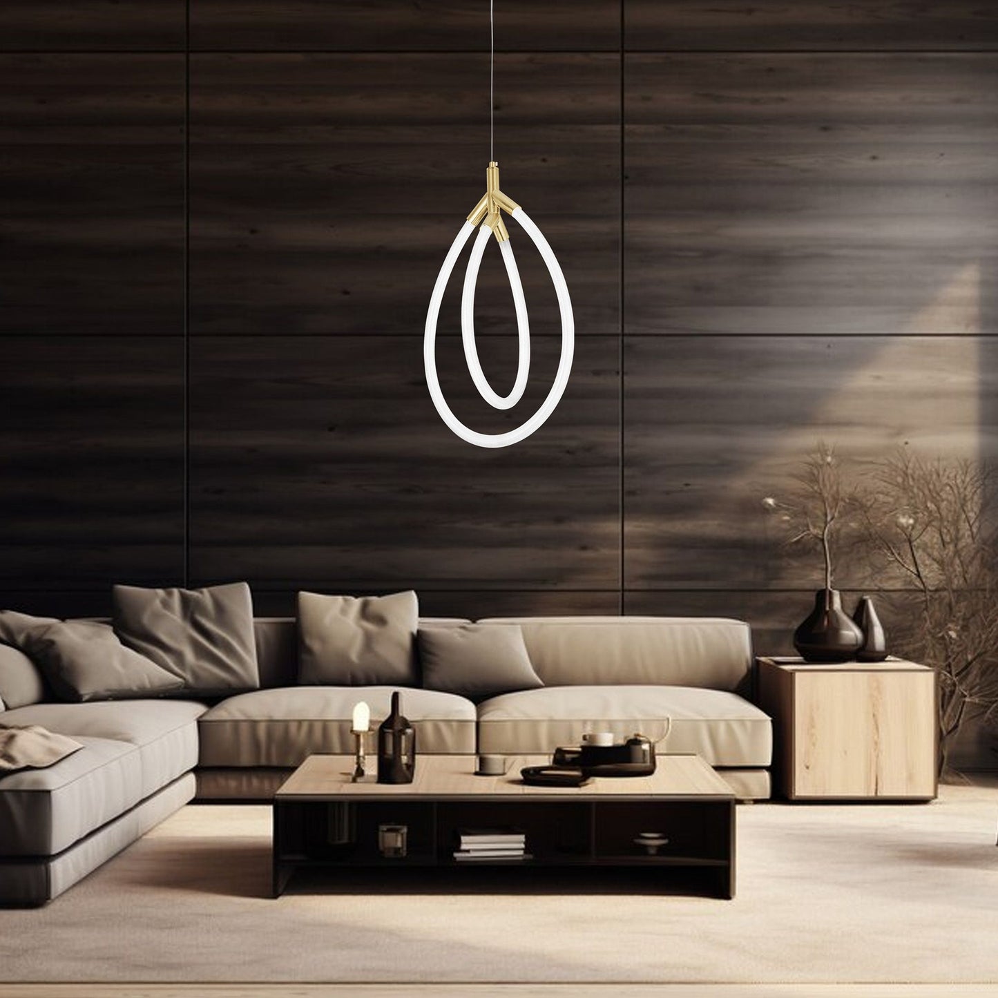 Lampa Led G017-cp Gold  9