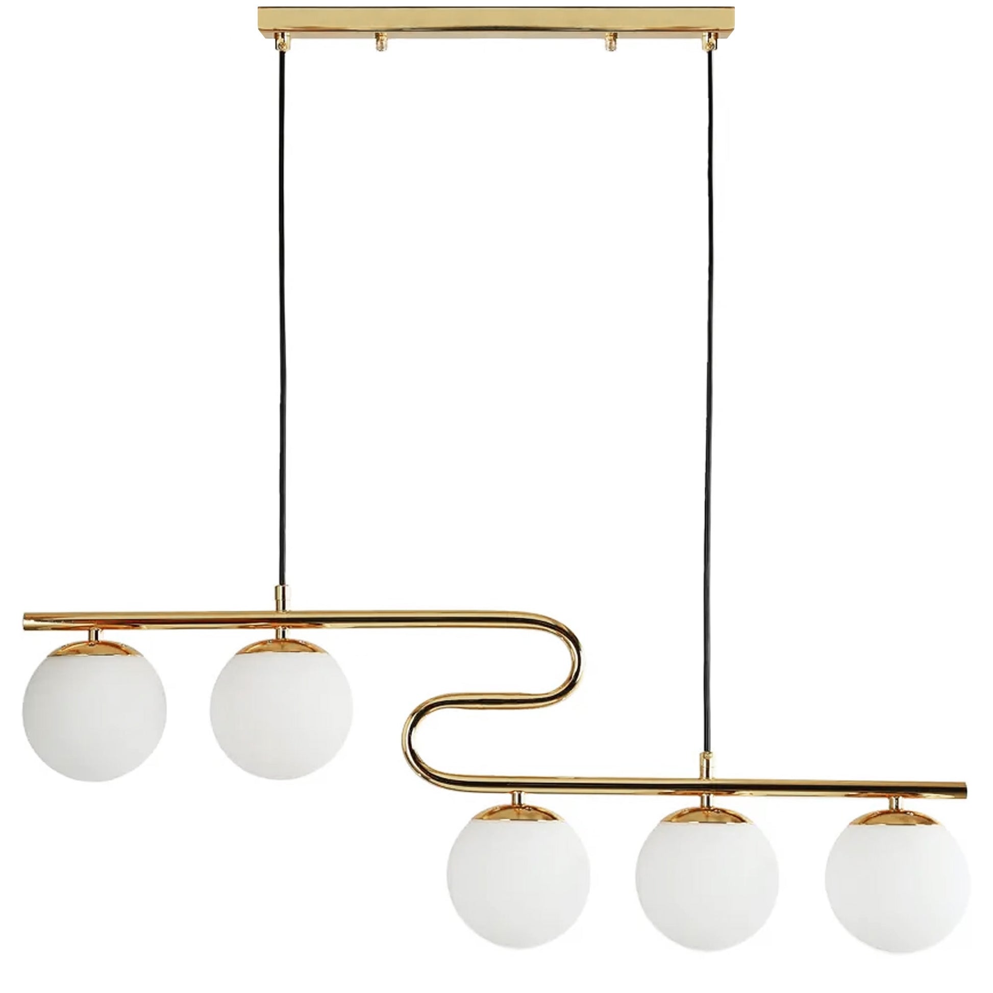 Lampă Suspendată APP1599-5CP Gold  1
