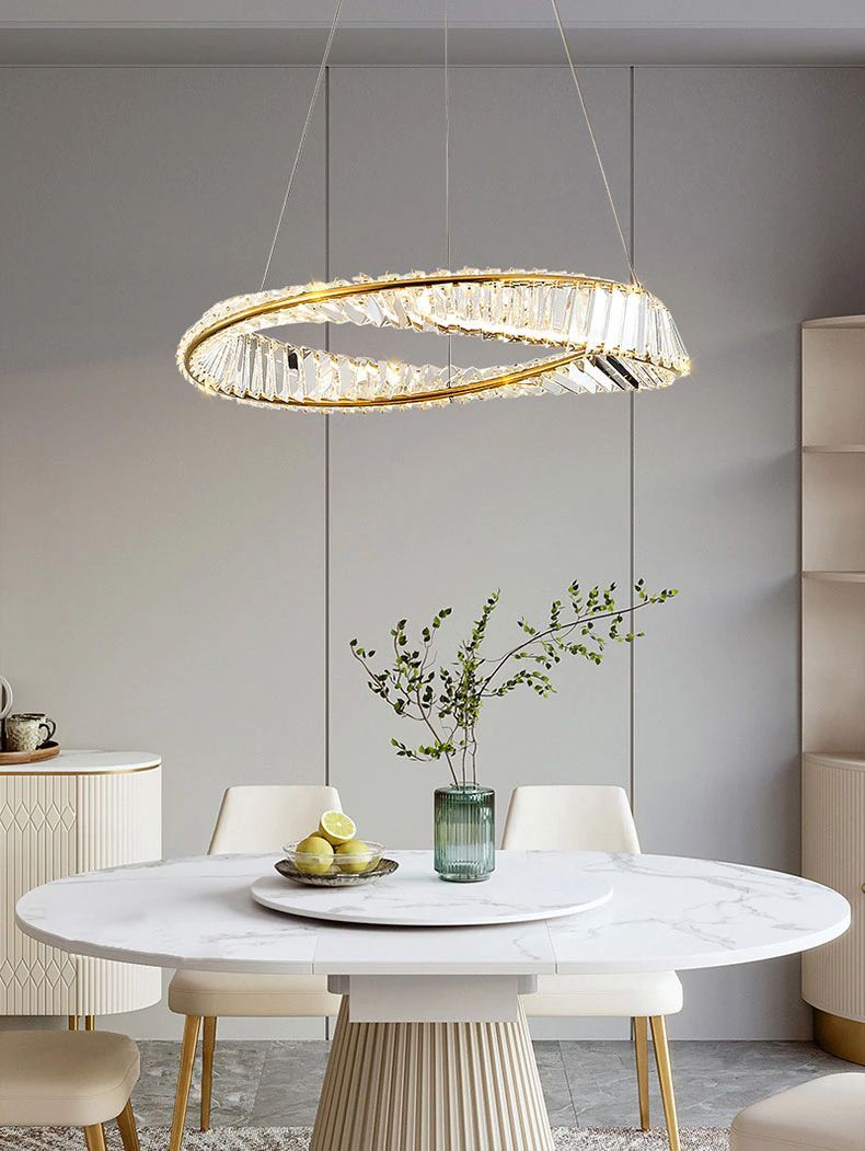 Lustra Tavan LED Cristal APP1202-CP 4