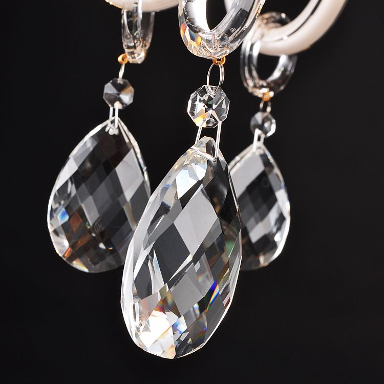 Candelabru cu lampă de cristal 392183  8