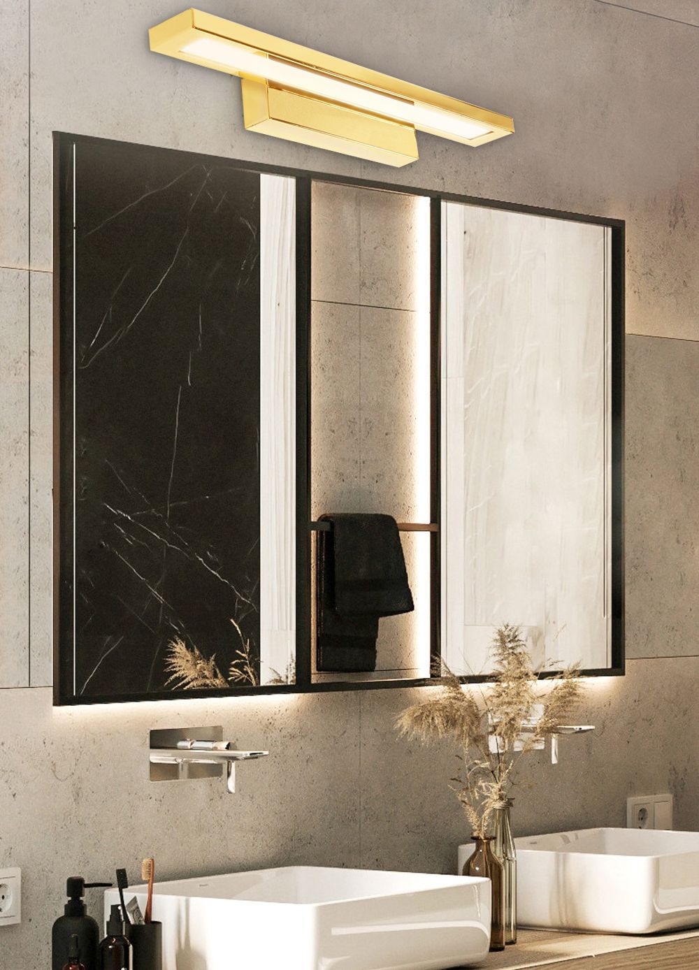 Aplica de perete Gold 80cm APP838-1W  3