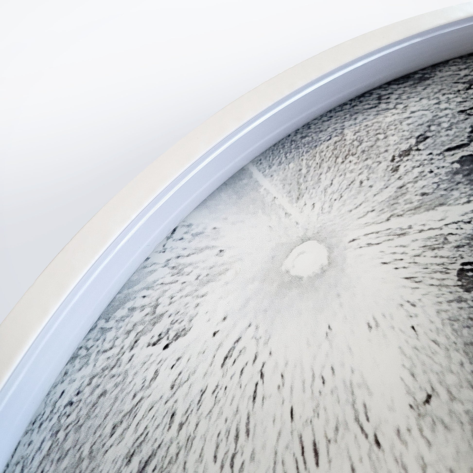 Lampă De Tavan App1806-cw Moon Led White  3