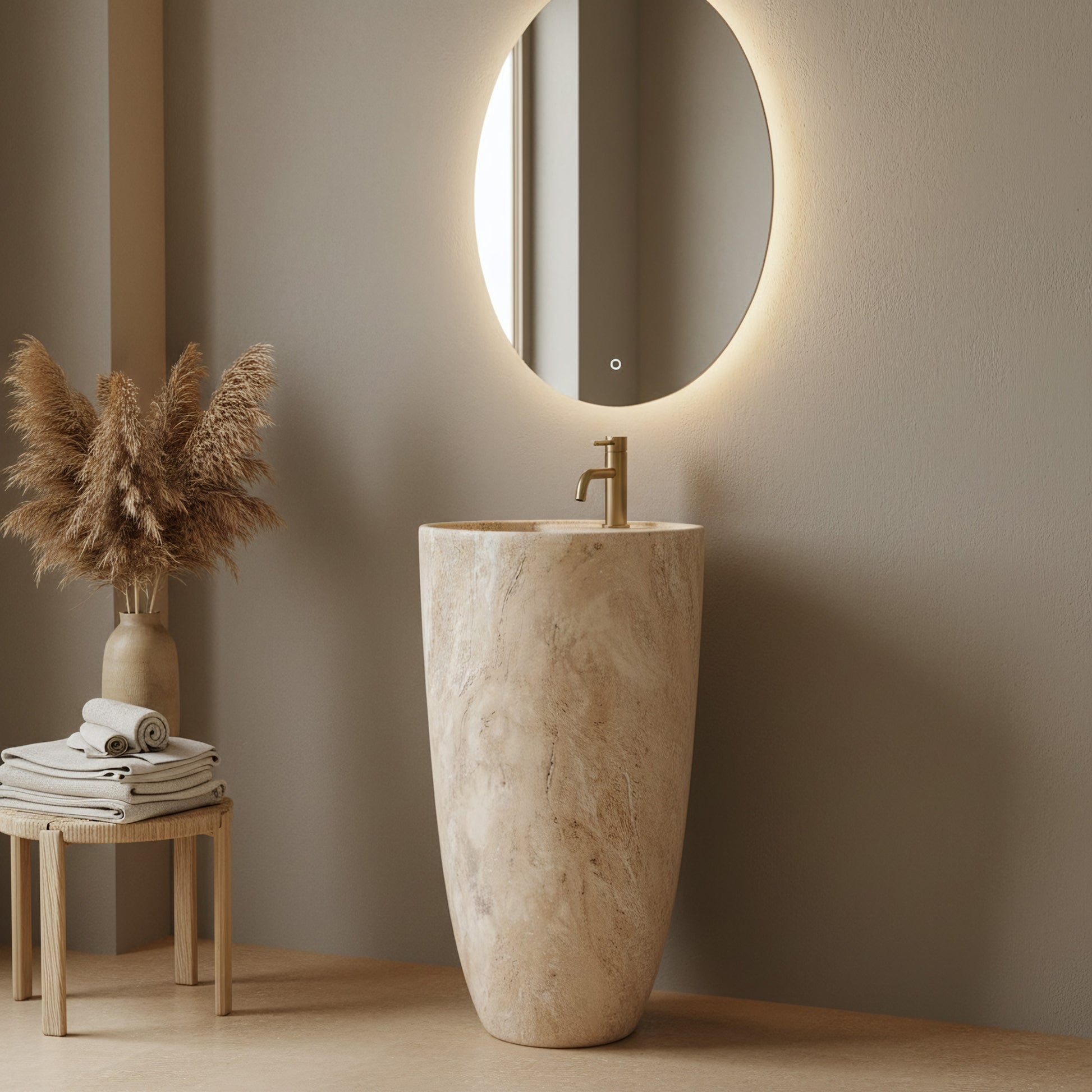 Lavoar freestanding de sine stătător Rea Anya Savana Matt  8