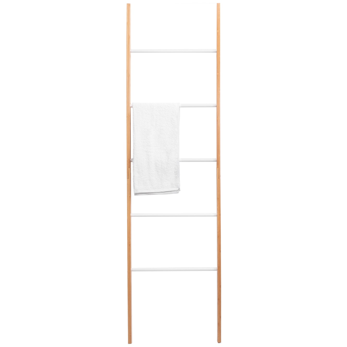Raft Pentru Carti Înalt Bambus 186cm  3