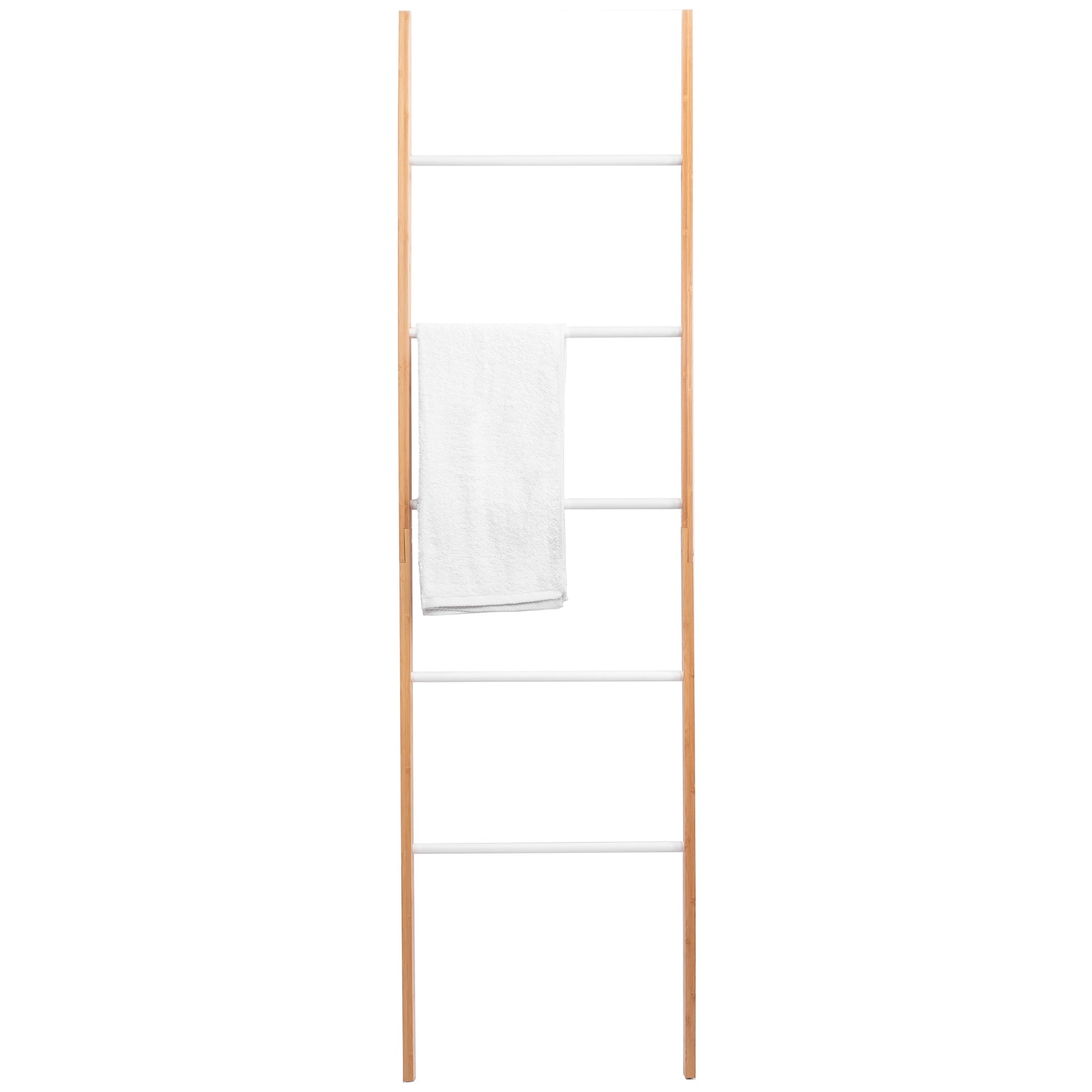 Raft Pentru Carti Înalt Bambus 186cm  3