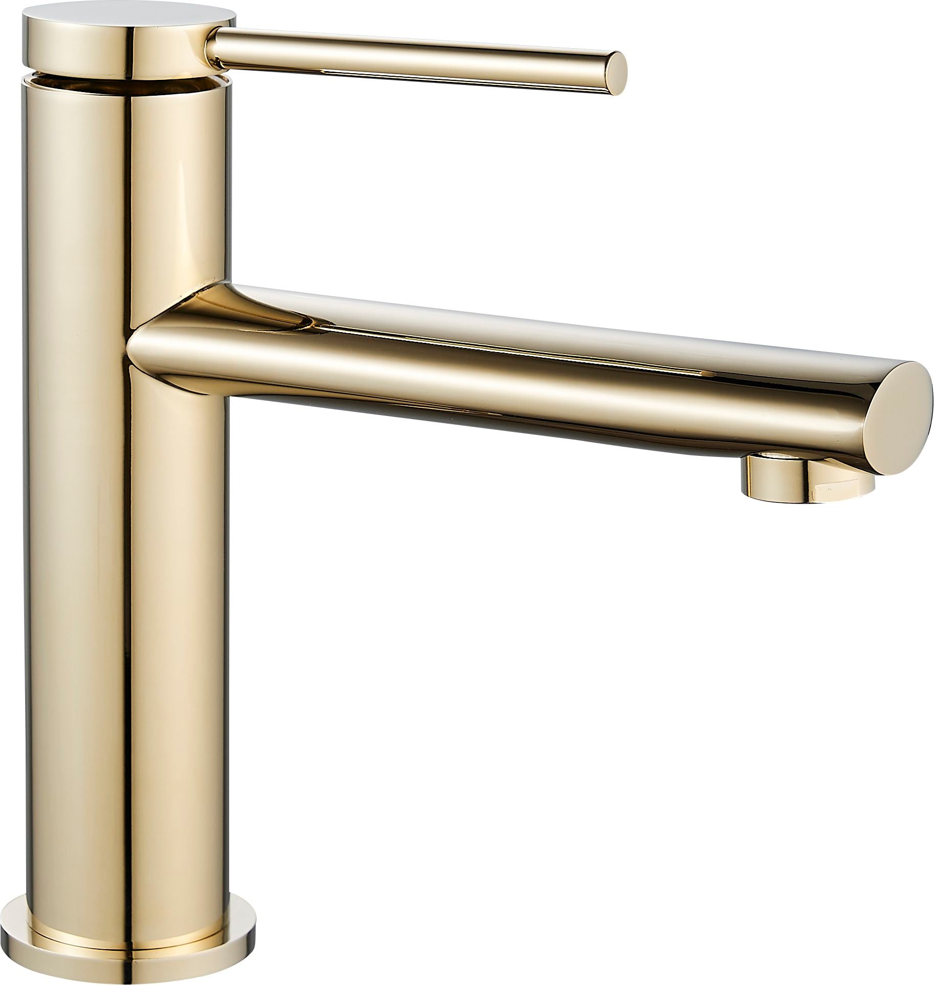 Baterie pentru lavoar REA OVAL GOLD low  3