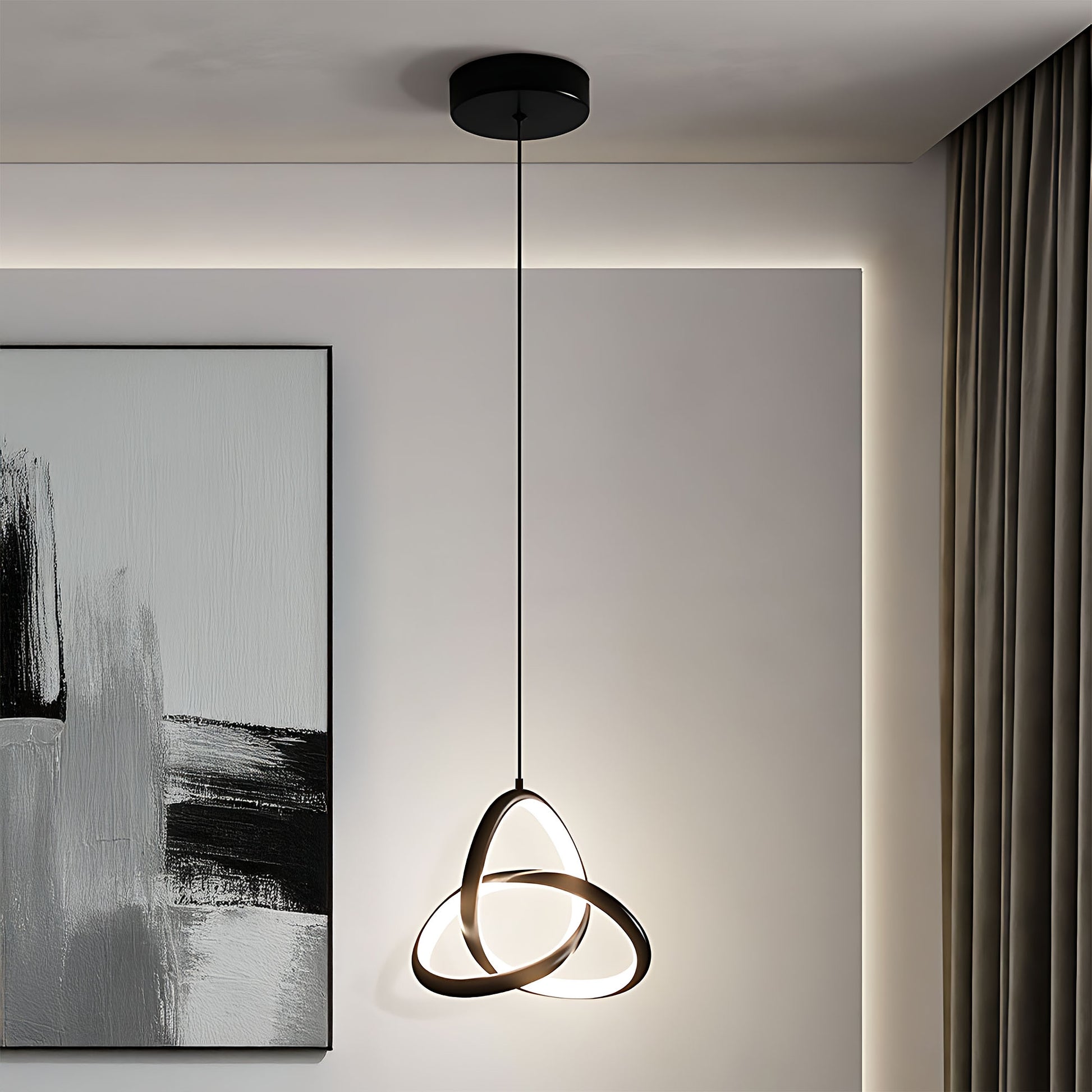 Lampa Led App1784-cp Black  2