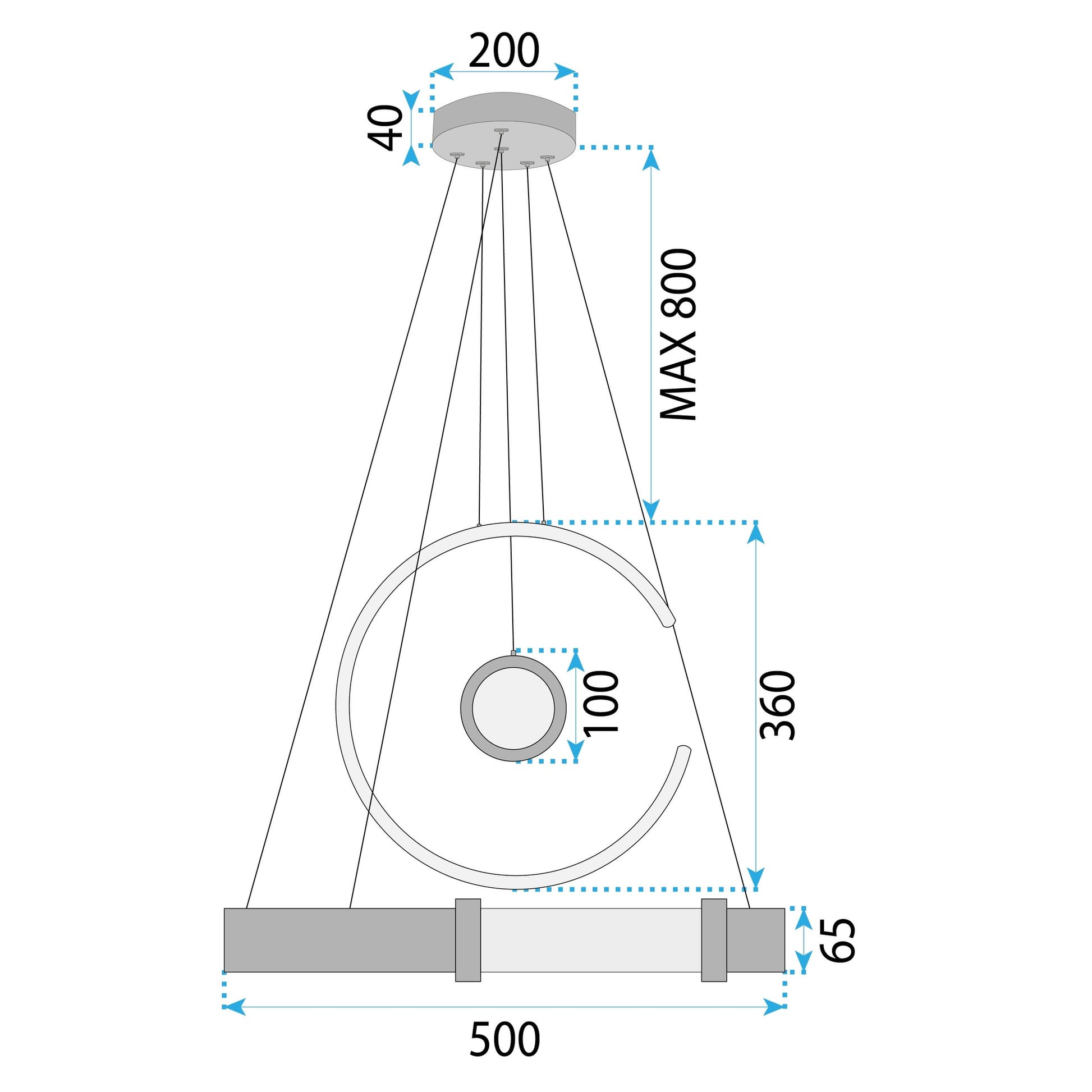 Lampa Led Lhj060-cp Gold  7