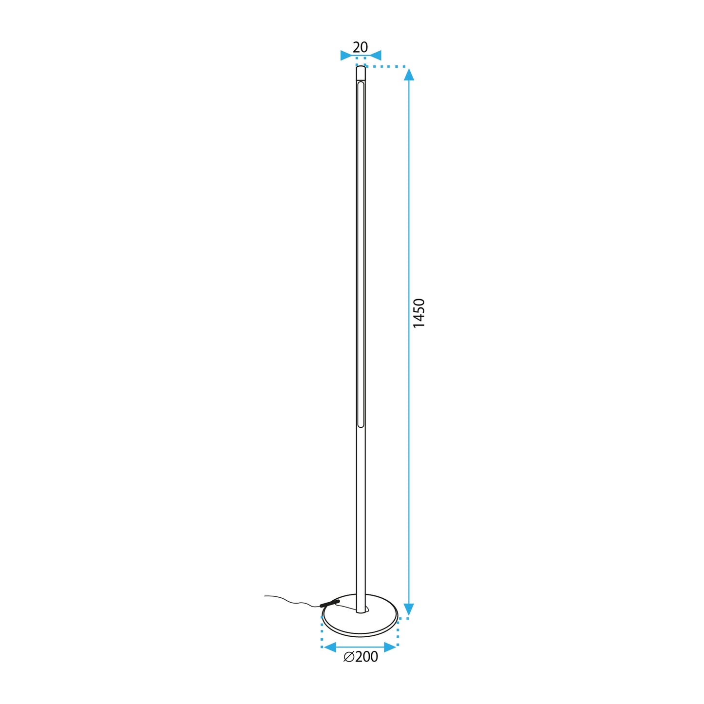 Lampa App1416-f Gold  8