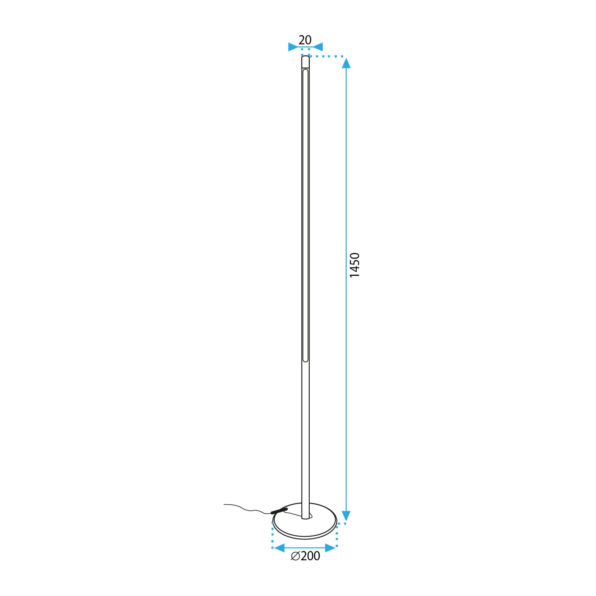 Lampa App1416-f Gold  8