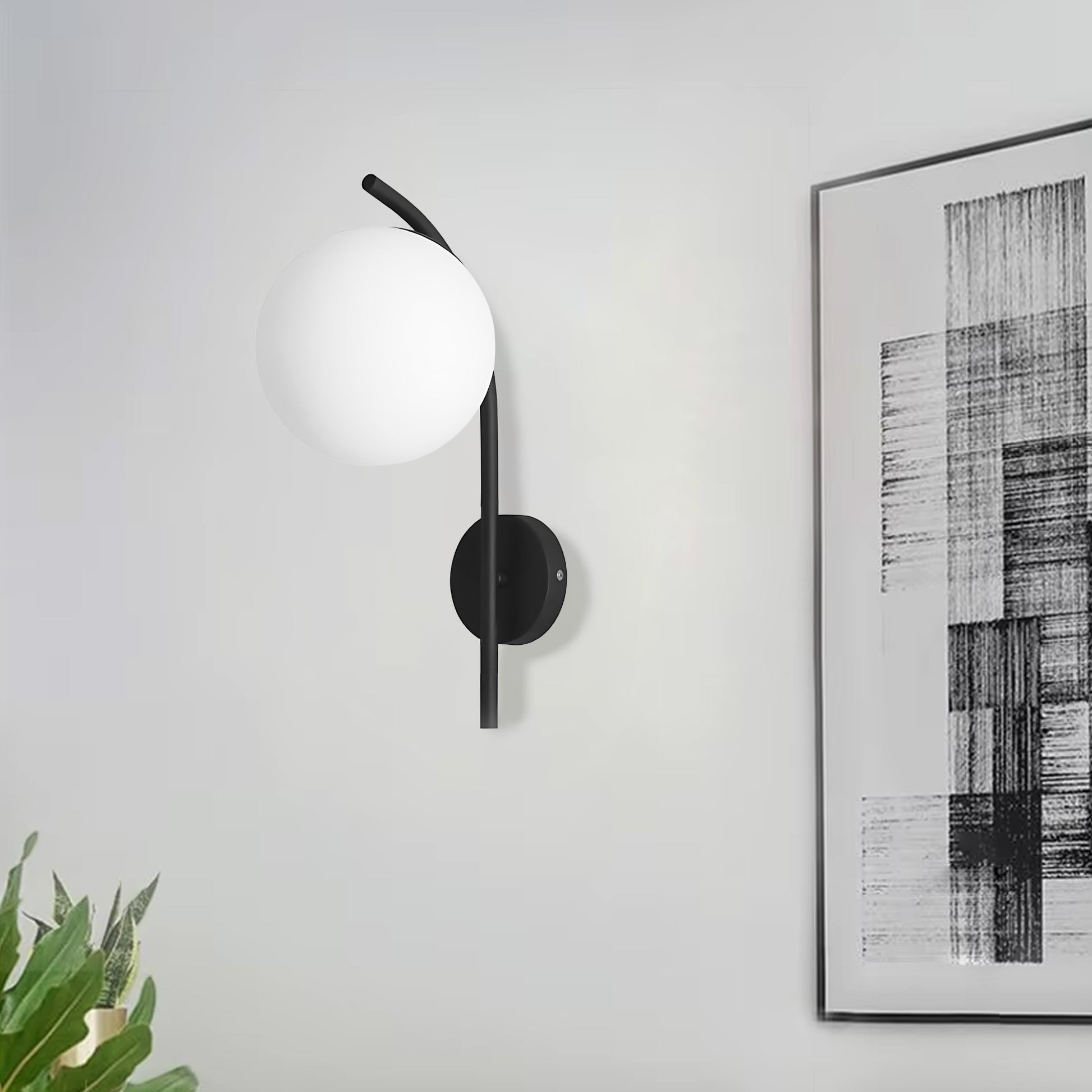 Lampa De Perete G103-1w Black  5