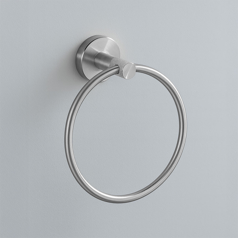 Cuier de baie Ring 6610 Modern Brush Nickel  4