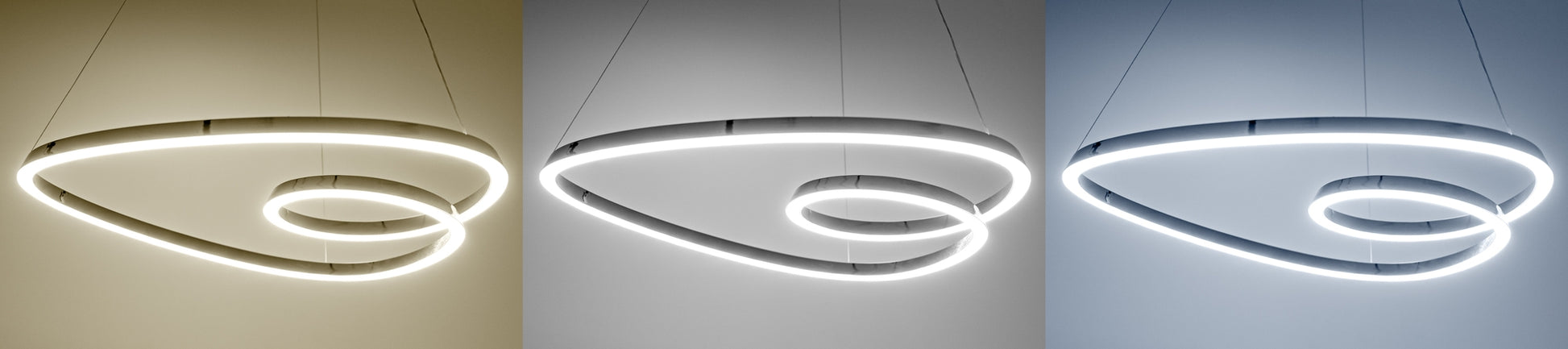 Lampă Suspendată De Tavan Led Modern + Telecomandă App7798-cp Chrome  5