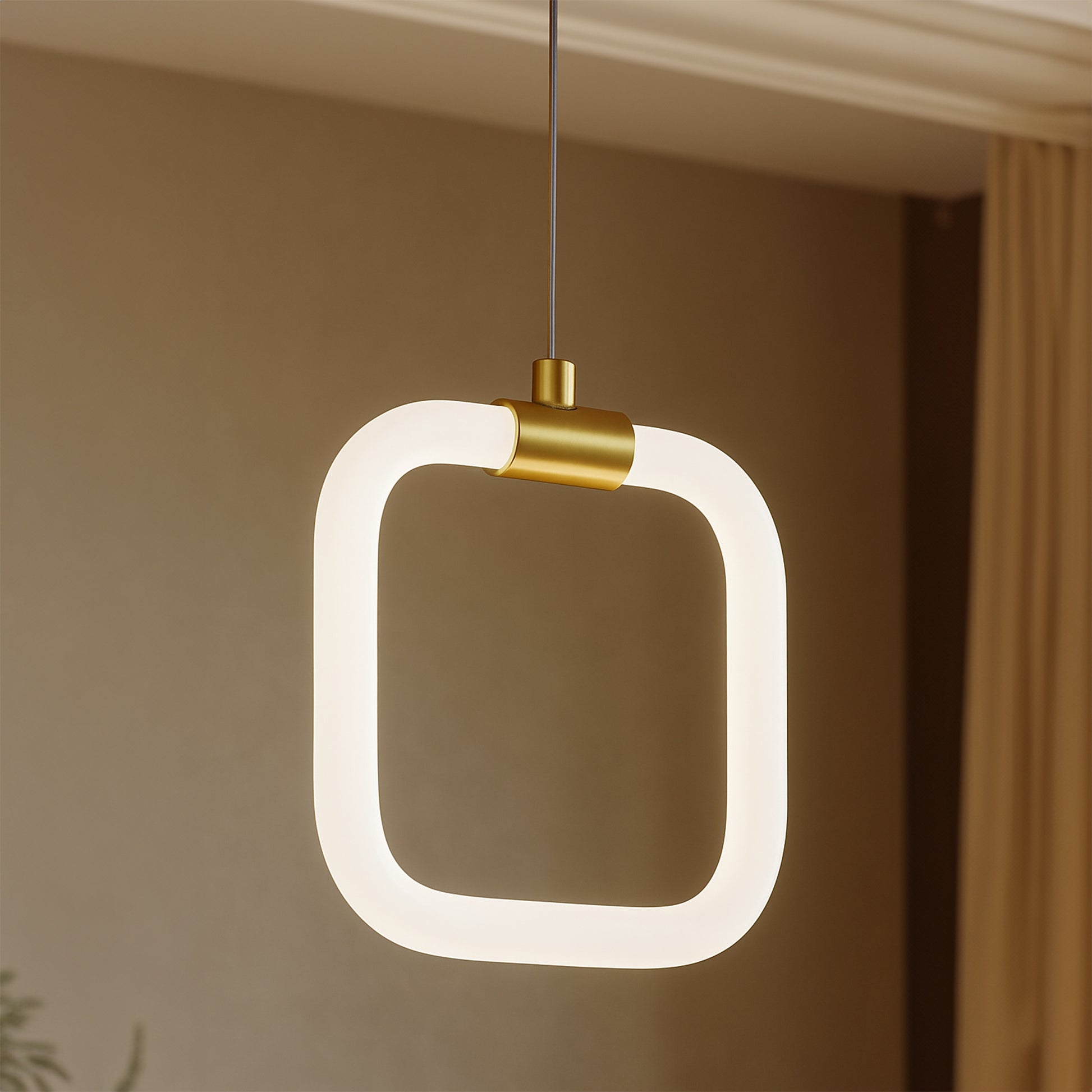 Lampa Led Lhj057-cp1 Brush Gold  4