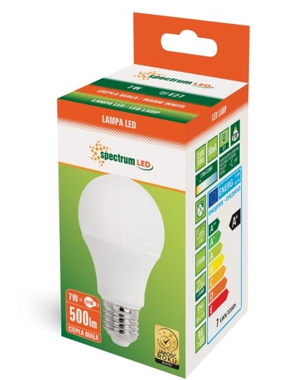 Bec Led Cald E-27 230v 7w 13900  2