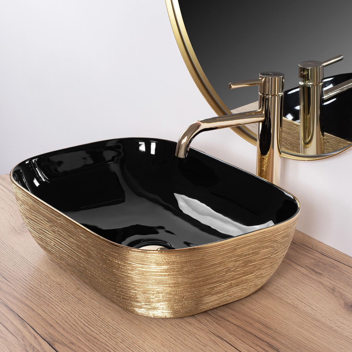 Lavoar pe blat Rea Belinda BLACK GOLD BRUSH 4