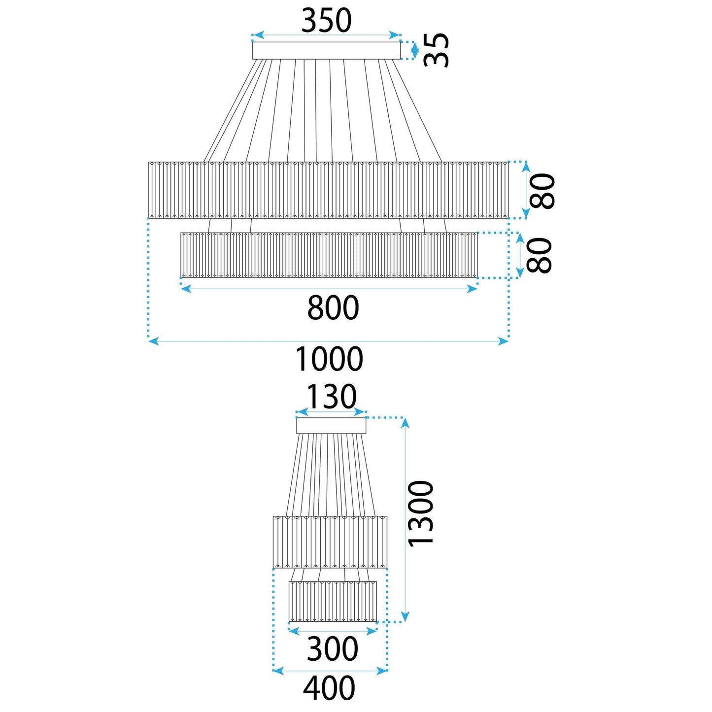 Lampă Suspendată Led App1546-cp2 Chrome  10