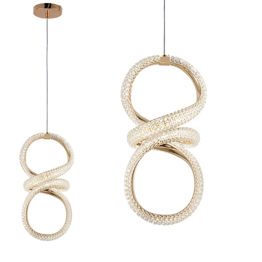 Lampă Suspendată Led G070-cp Gold  1