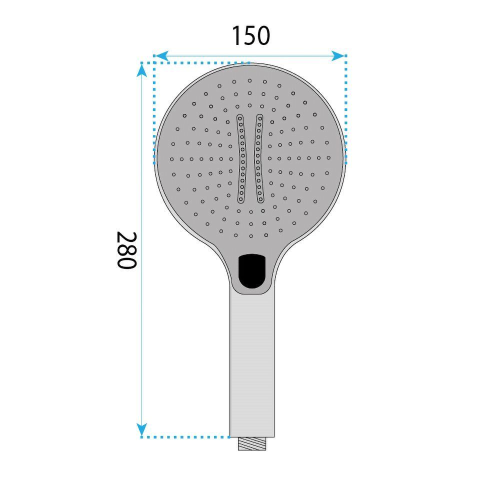 PARA DE DUS REA JS-033 Brush Gold 8