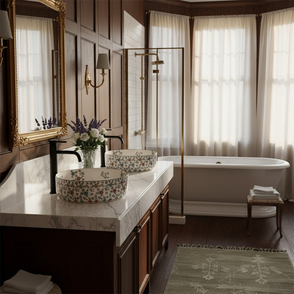 Lavoar Pe Blat Rea Stefania Fiori  7