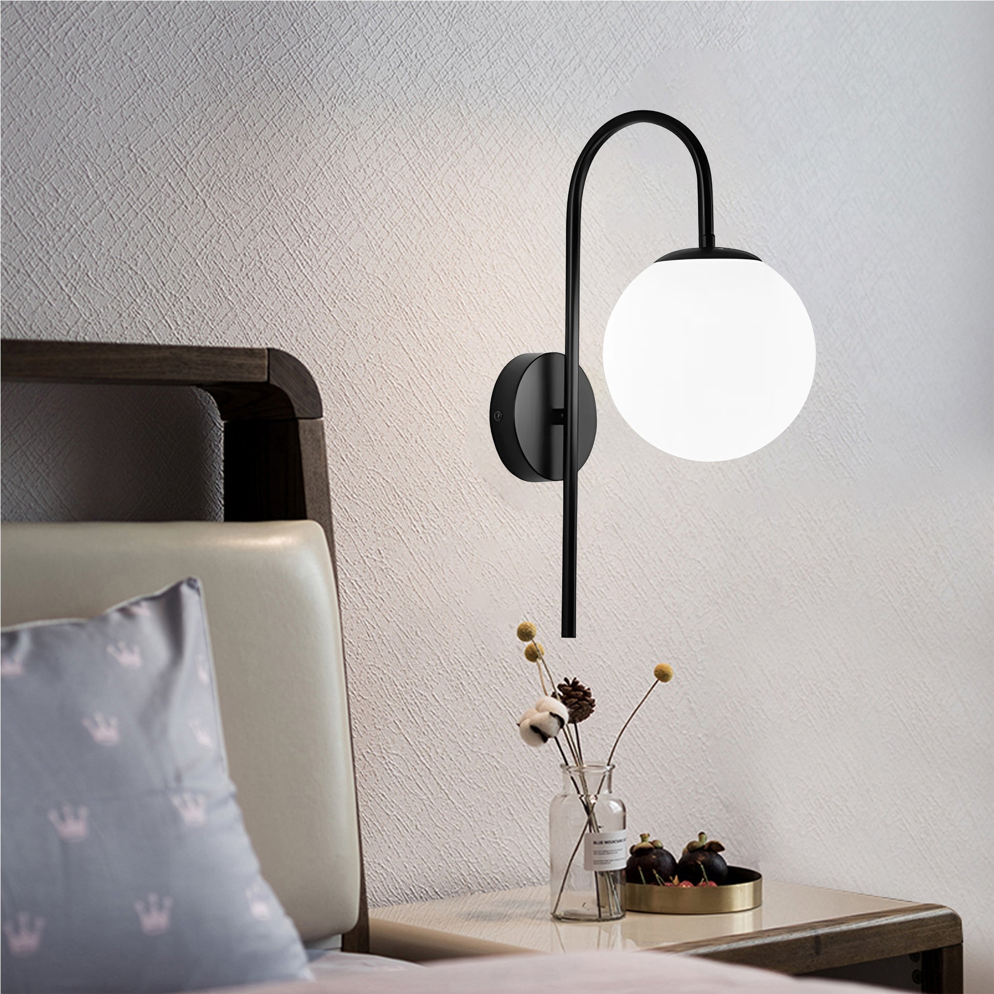 Lampa De Perete G090-1w Black  5