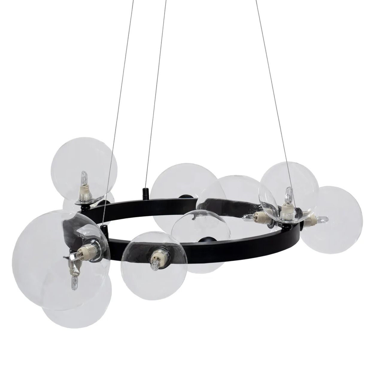 Lampa APP1159-10CP Black  2