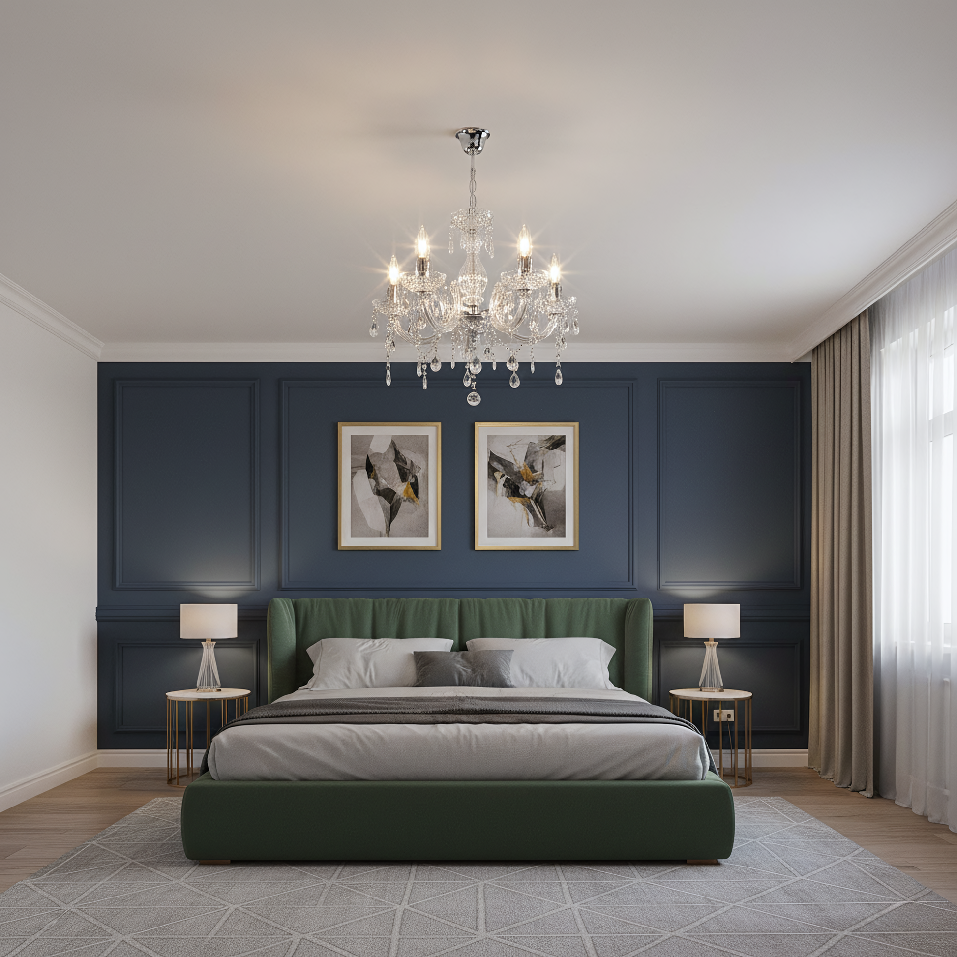 Lampă Suspendată Ebt004-5cp Transparent  7