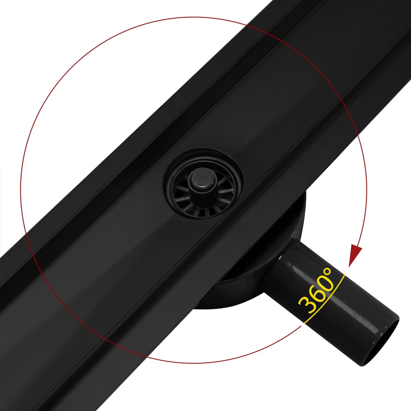 Rigola dus Rea Greek PRO Black Mat 90 2