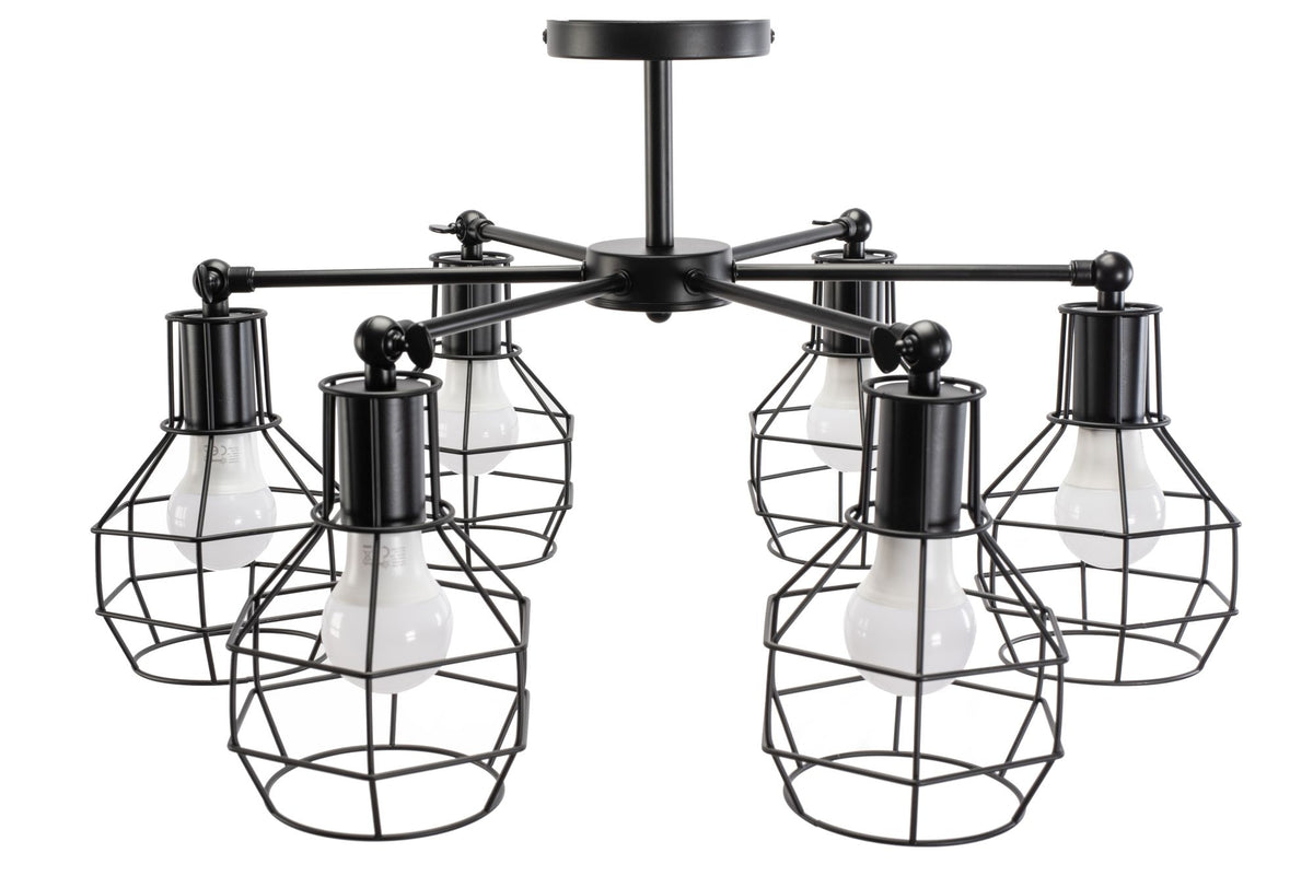Lampă Suspendată De Tavan Din Metal Loft APP735-6C  10